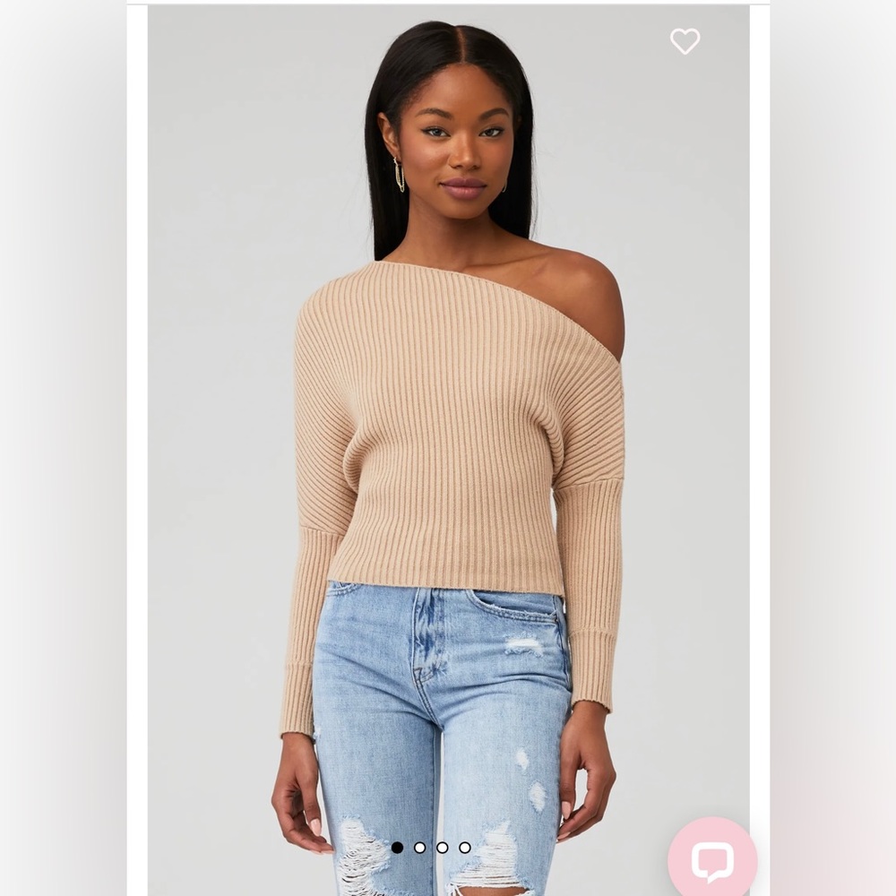 Line & Dot Blair Off Shoulder Sweater